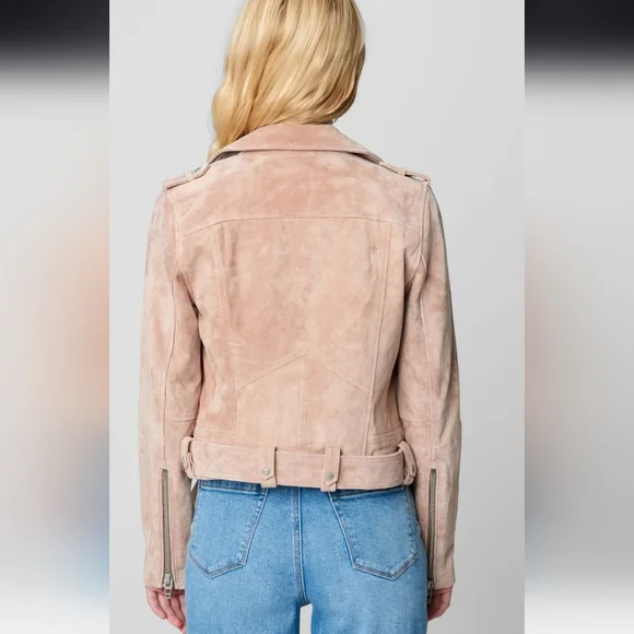 Blank NYC Suede Leather Jacket - Picture 4 of 10